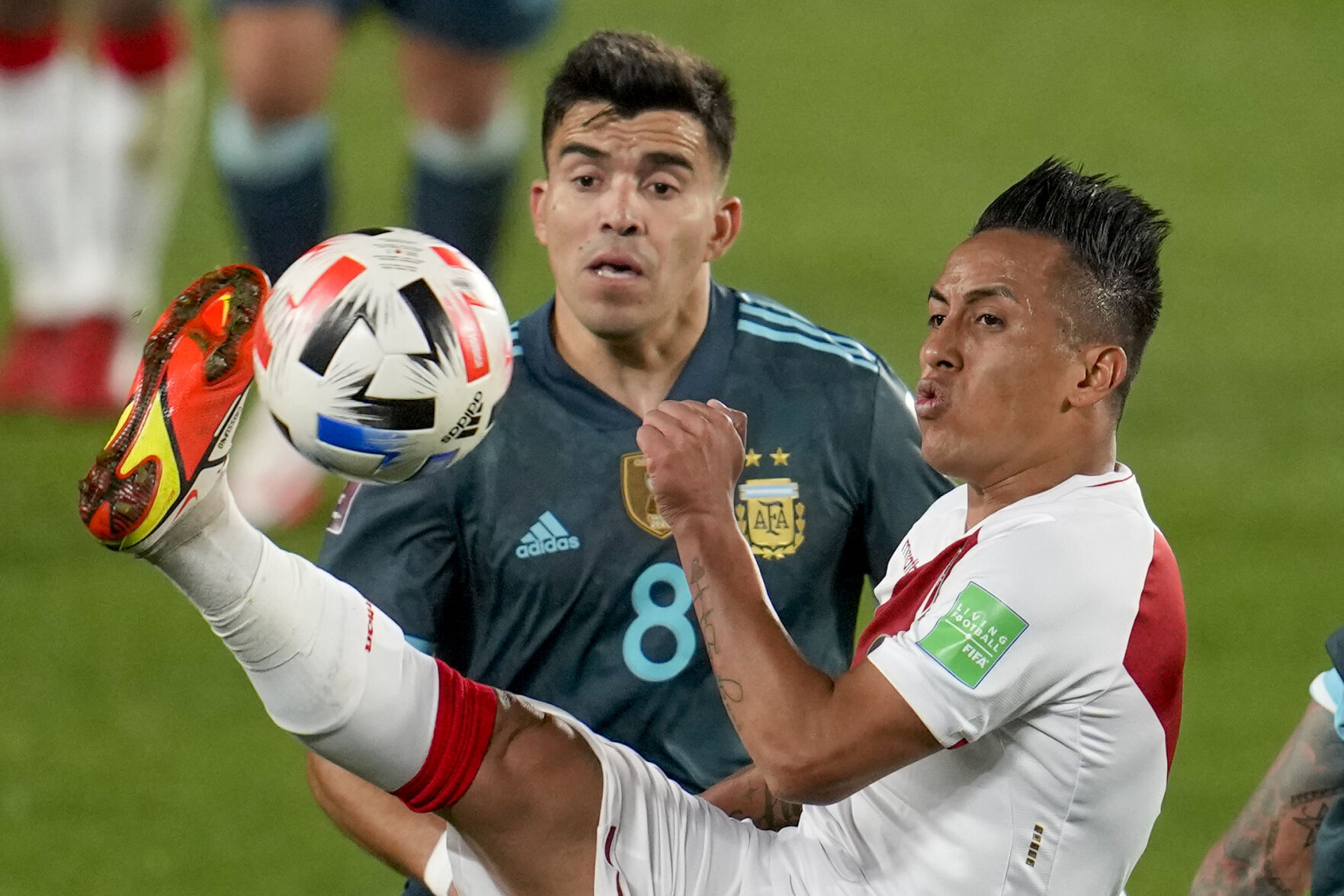 APTOPIX Argentina Peru Wcup Soccer